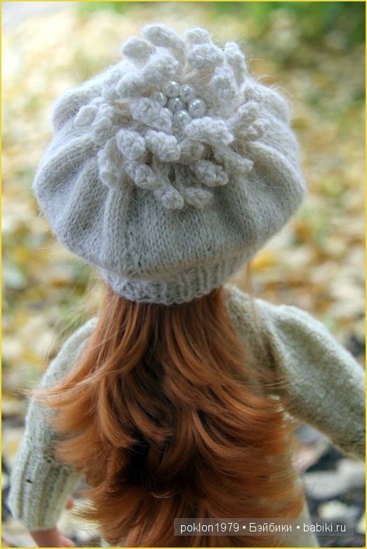 "Белое золото" или осенний наряд для Дуни. Игровые куклы Готц. Ханна с собачкой 2011 год