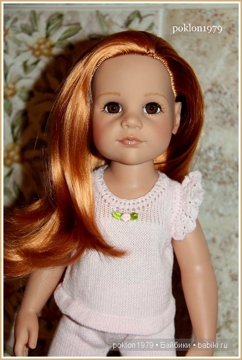 Волшебство твоих рук. Чудесный подарок от Марианны savik. Игровые куклы Готц. Ханна с собачкой 2011 год