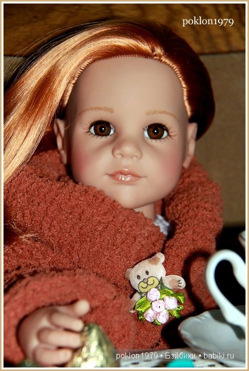 Волшебство твоих рук. Чудесный подарок от Марианны savik. Игровые куклы Готц. Ханна с собачкой 2011 год