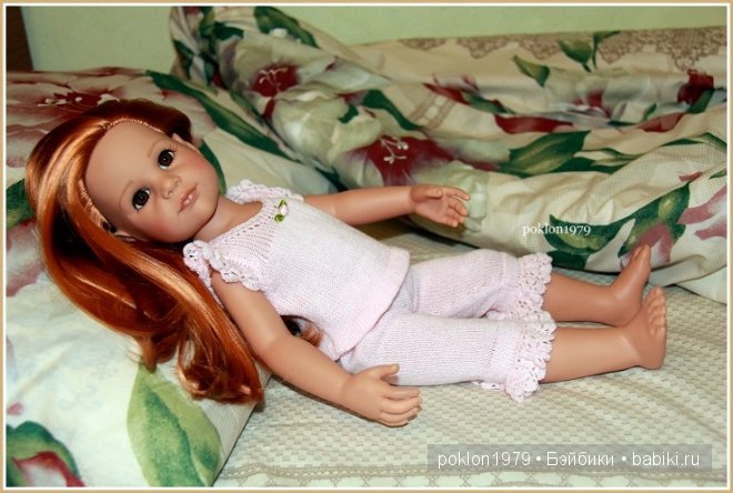 Волшебство твоих рук. Чудесный подарок от Марианны savik. Игровые куклы Готц. Ханна с собачкой 2011 год