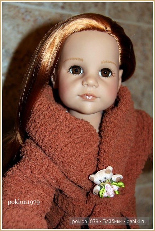 Волшебство твоих рук. Чудесный подарок от Марианны savik. Игровые куклы Готц. Ханна с собачкой 2011 год