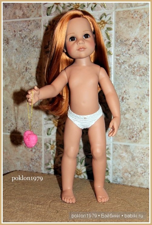 Волшебство твоих рук. Чудесный подарок от Марианны savik. Игровые куклы Готц. Ханна с собачкой 2011 год (фото 6)