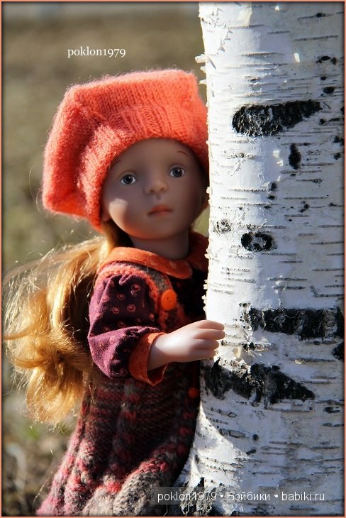 "Весна, весна на улице, весенние деньки!" Игровые куклы Kathe Kruse 35 см. Minouche