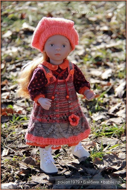 "Весна, весна на улице, весенние деньки!" Игровые куклы Kathe Kruse 35 см. Minouche