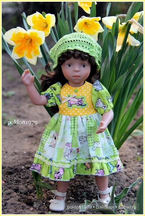 Моя волшебная страна...Игровые куклы Kathe Kruse. Minouche 35 см (фото 10)