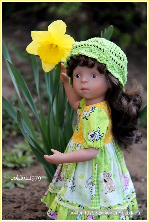 Моя волшебная страна...Игровые куклы Kathe Kruse. Minouche 35 см (фото 8)