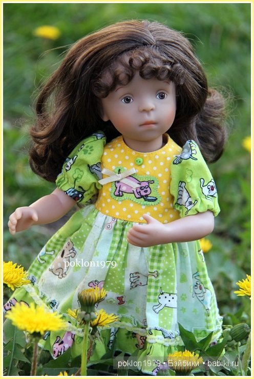 Моя волшебная страна...Игровые куклы Kathe Kruse. Minouche 35 см