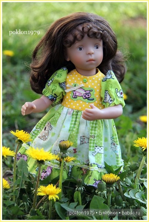 Моя волшебная страна...Игровые куклы Kathe Kruse. Minouche 35 см