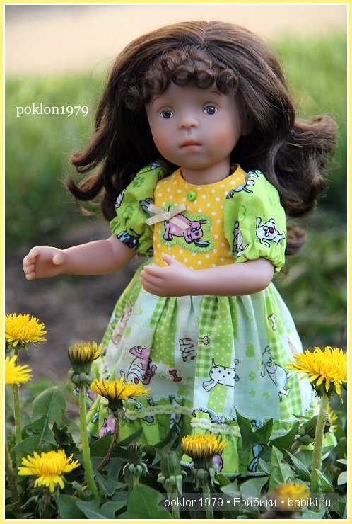 Моя волшебная страна...Игровые куклы Kathe Kruse. Minouche 35 см