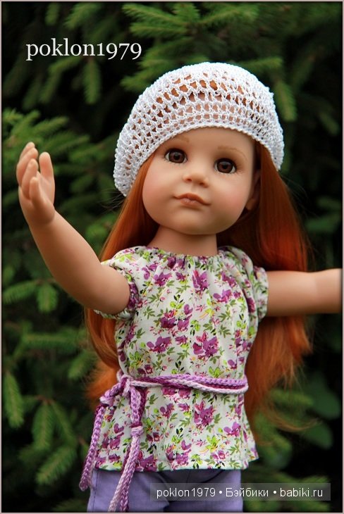 Дороже золота! Игровые куклы Готц. Ханна с собачкой 2011 год