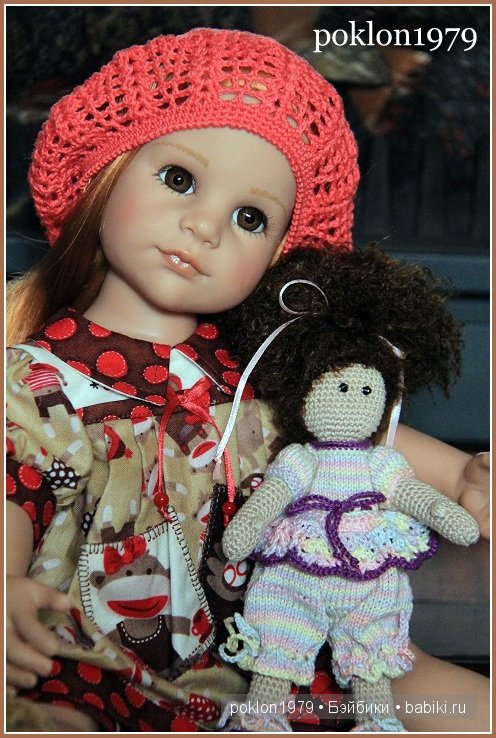 Самый-самый красивый цветок... Игровые куклы Готц. Ханна с собачкой 2011 года