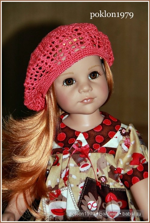 Самый-самый красивый цветок... Игровые куклы Готц. Ханна с собачкой 2011 года