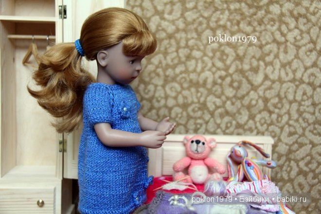 Другой уровень моего увлечения: игра. Игровые куклы Kathe Kruse. Minouche