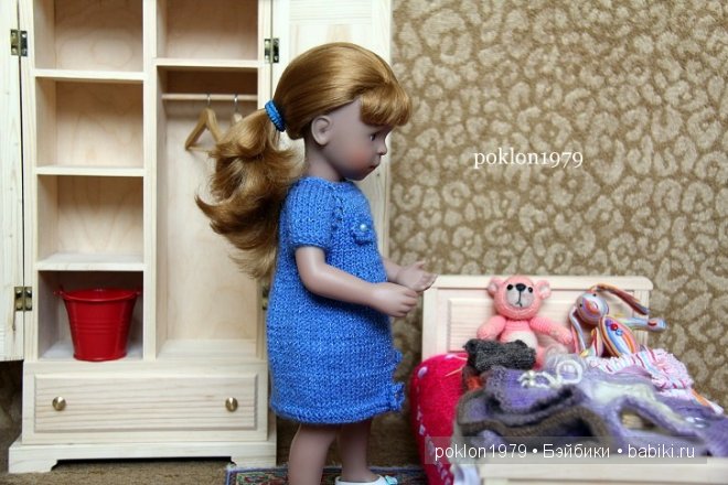 Другой уровень моего увлечения: игра. Игровые куклы Kathe Kruse. Minouche