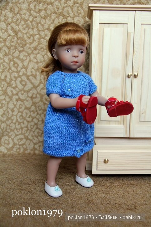 Другой уровень моего увлечения: игра. Игровые куклы Kathe Kruse. Minouche