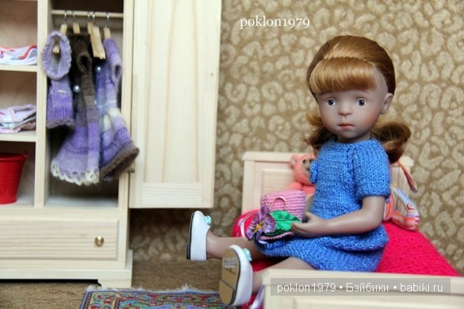 Другой уровень моего увлечения: игра. Игровые куклы Kathe Kruse. Minouche