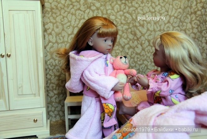 "Баю-баюшки-баю!" Игровые куклы Kathe Kruse. Minouche