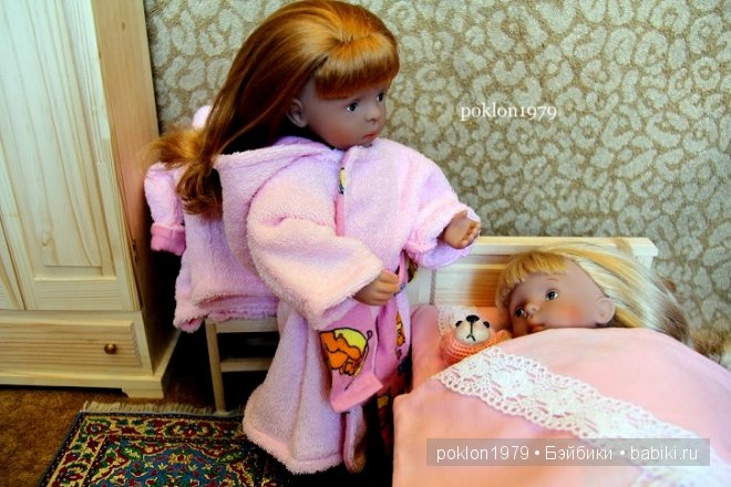 "Баю-баюшки-баю!" Игровые куклы Kathe Kruse. Minouche