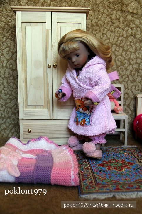 "Баю-баюшки-баю!" Игровые куклы Kathe Kruse. Minouche (фото 8)