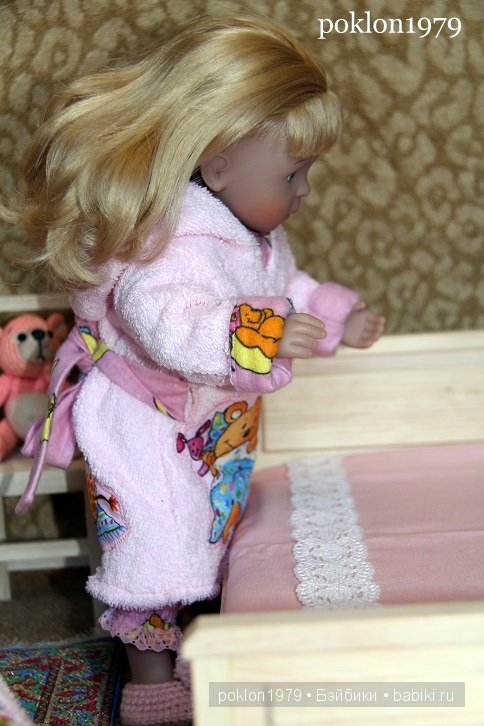 "Баю-баюшки-баю!" Игровые куклы Kathe Kruse. Minouche