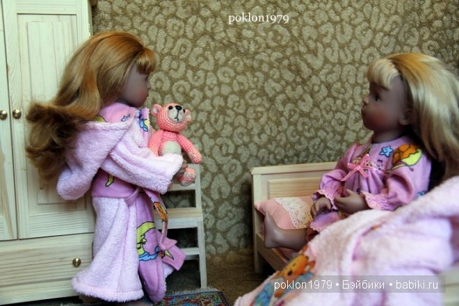 "Баю-баюшки-баю!" Игровые куклы Kathe Kruse. Minouche