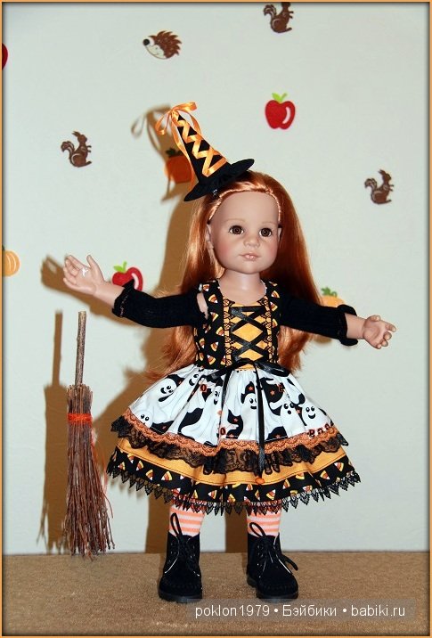 Дуня-колдунья... Подарок для меня от Светланы (Svetulyok) к празднику Halloween