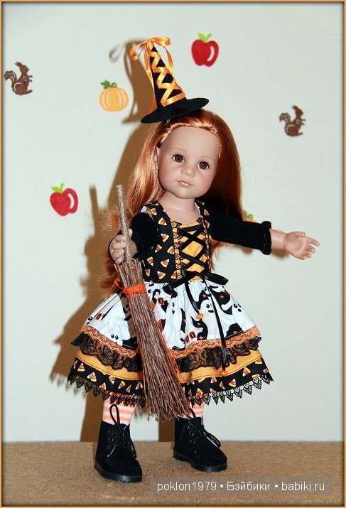 Дуня-колдунья... Подарок для меня от Светланы (Svetulyok) к празднику Halloween