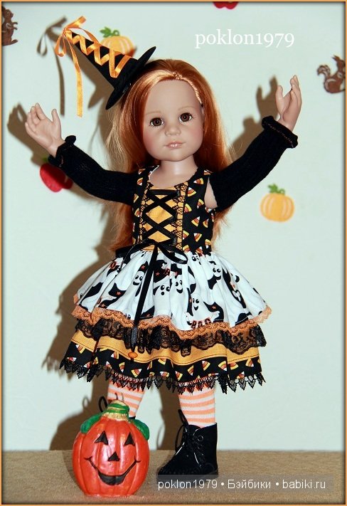 Дуня-колдунья... Подарок для меня от Светланы (Svetulyok) к празднику Halloween
