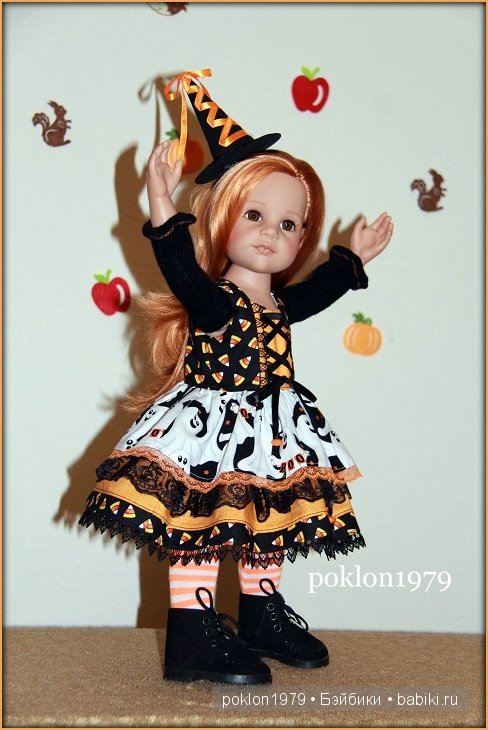 Дуня-колдунья... Подарок для меня от Светланы (Svetulyok) к празднику Halloween (фото 10)