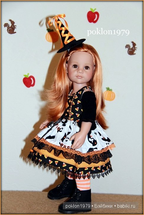 Дуня-колдунья... Подарок для меня от Светланы (Svetulyok) к празднику Halloween