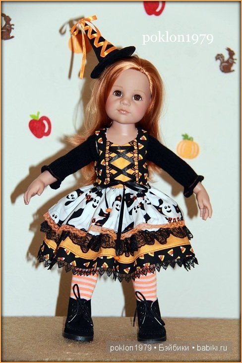 Дуня-колдунья... Подарок для меня от Светланы (Svetulyok) к празднику Halloween (фото 8)