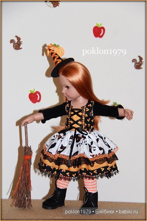 Дуня-колдунья... Подарок для меня от Светланы (Svetulyok) к празднику Halloween
