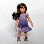 Необыкновенная. Игровые куклы Kathe Kruse. Marie Kruse, London, 37 см