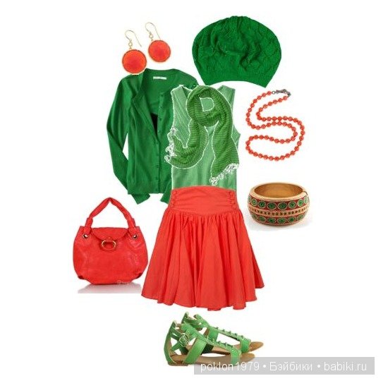 Сочетание цветов в одежде. Советы