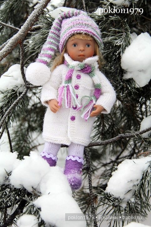 Времена года: зима. Игровые куклы Kathe Kruse. Minoushe (фото 8)