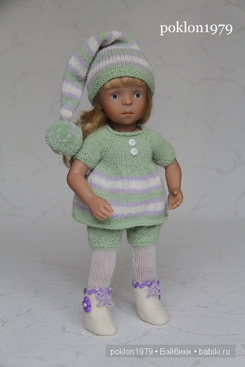 Времена года: зима. Игровые куклы Kathe Kruse. Minoushe