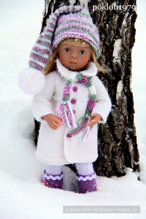 Времена года: зима. Игровые куклы Kathe Kruse. Minoushe (фото 5)