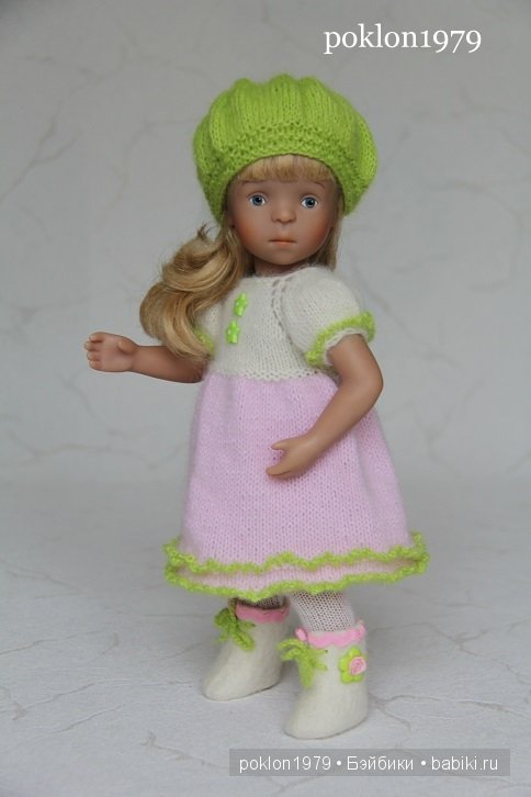 Времена года: зима. Игровые куклы Kathe Kruse. Minoushe