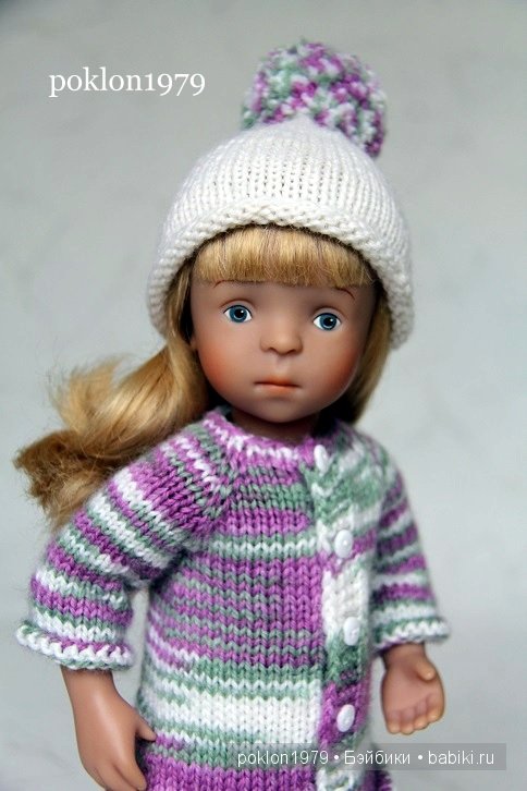 Времена года: зима. Игровые куклы Kathe Kruse. Minoushe