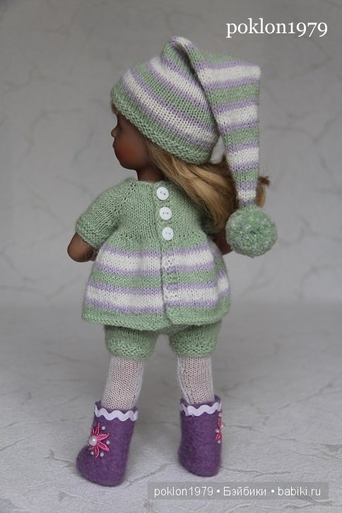 Времена года: зима. Игровые куклы Kathe Kruse. Minoushe