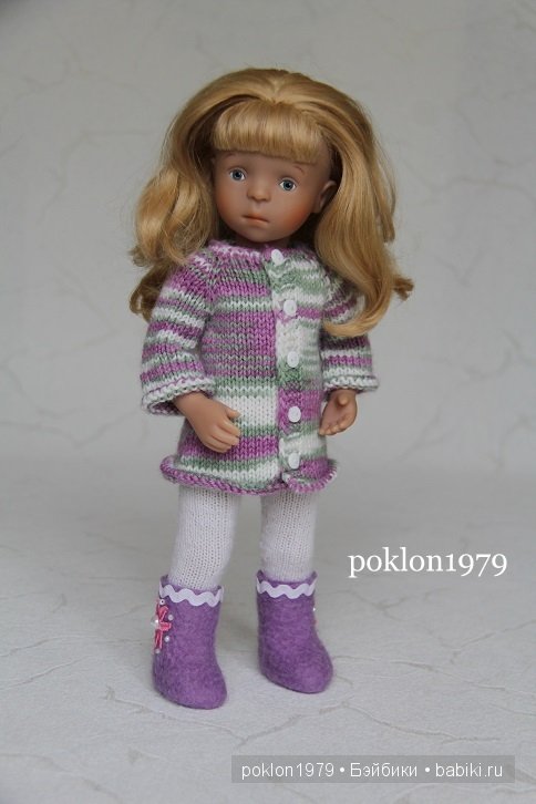 Времена года: зима. Игровые куклы Kathe Kruse. Minoushe