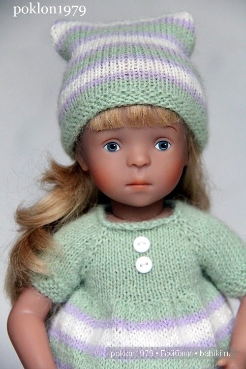 Времена года: зима. Игровые куклы Kathe Kruse. Minoushe