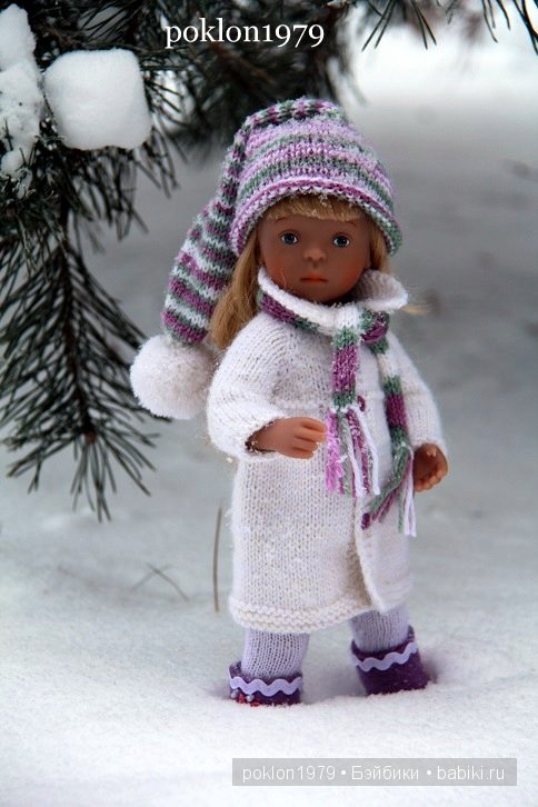 Времена года: зима. Игровые куклы Kathe Kruse. Minoushe (фото 6)