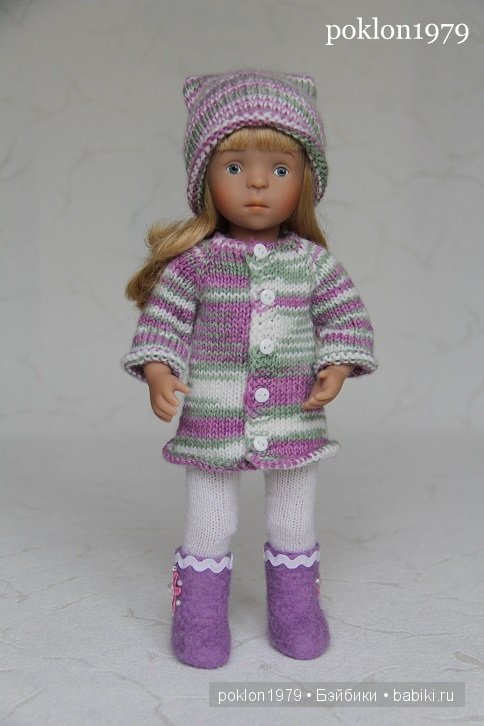 Времена года: зима. Игровые куклы Kathe Kruse. Minoushe