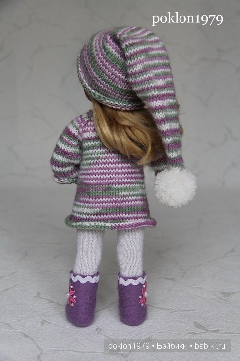 Времена года: зима. Игровые куклы Kathe Kruse. Minoushe