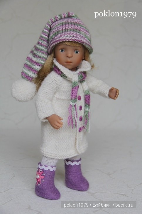 Времена года: зима. Игровые куклы Kathe Kruse. Minoushe