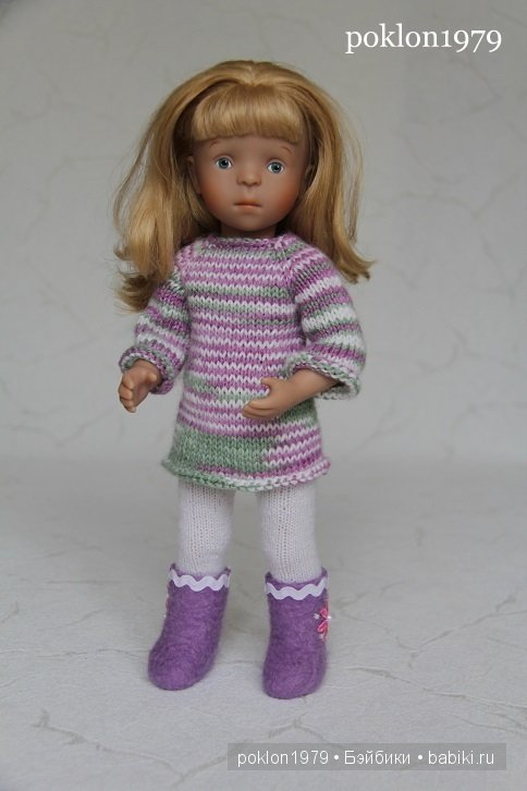 Времена года: зима. Игровые куклы Kathe Kruse. Minoushe