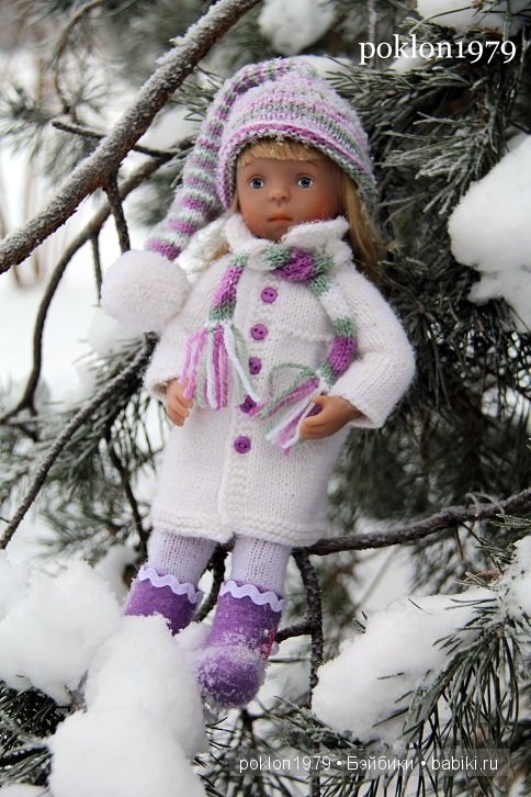 Времена года: зима. Игровые куклы Kathe Kruse. Minoushe (фото 9)