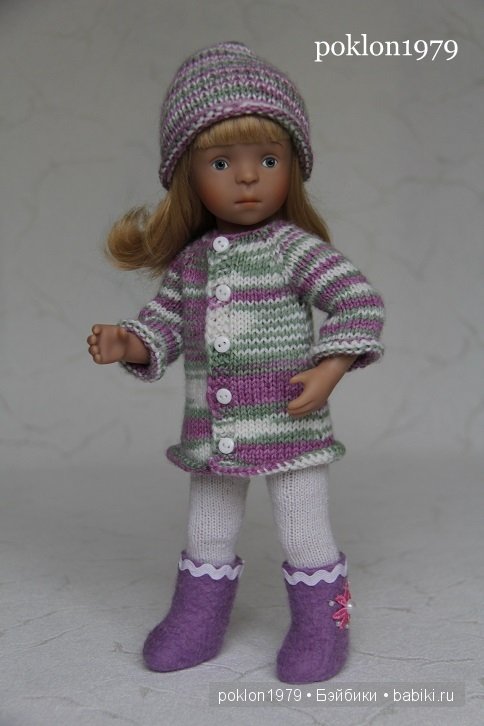 Времена года: зима. Игровые куклы Kathe Kruse. Minoushe