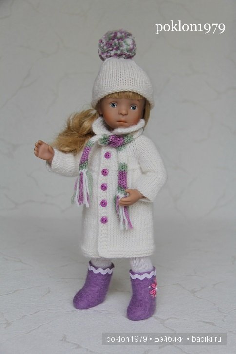 Времена года: зима. Игровые куклы Kathe Kruse. Minoushe